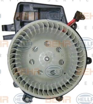 Mercedes Heater Fan Motor 2308200214 - Behr Premium 009157081